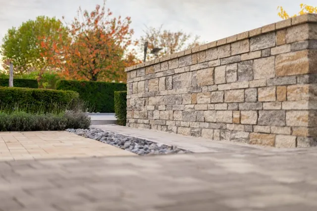 Hardscape patio